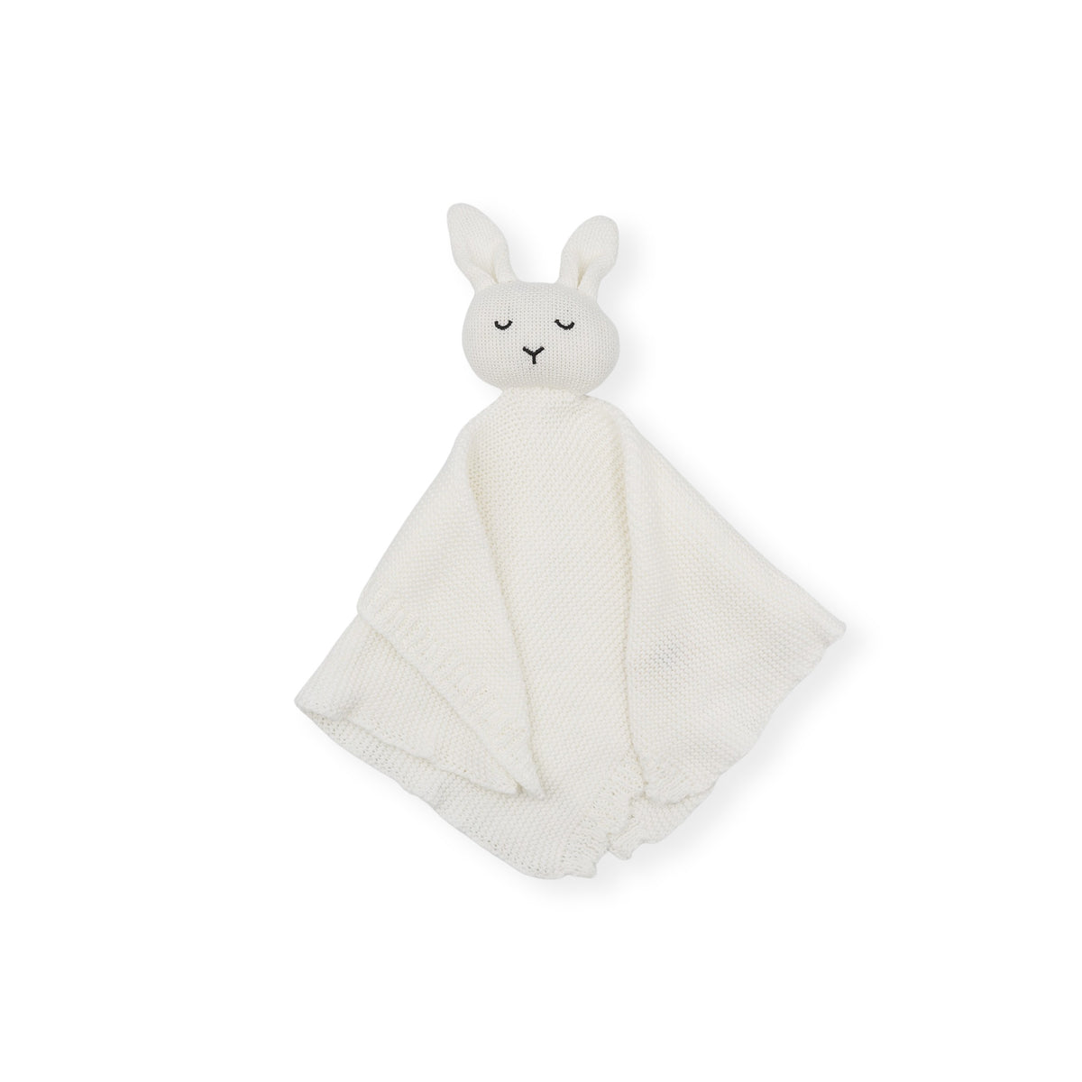 Zwergensache Schnuffeltuch Strick Hase - Ivory
