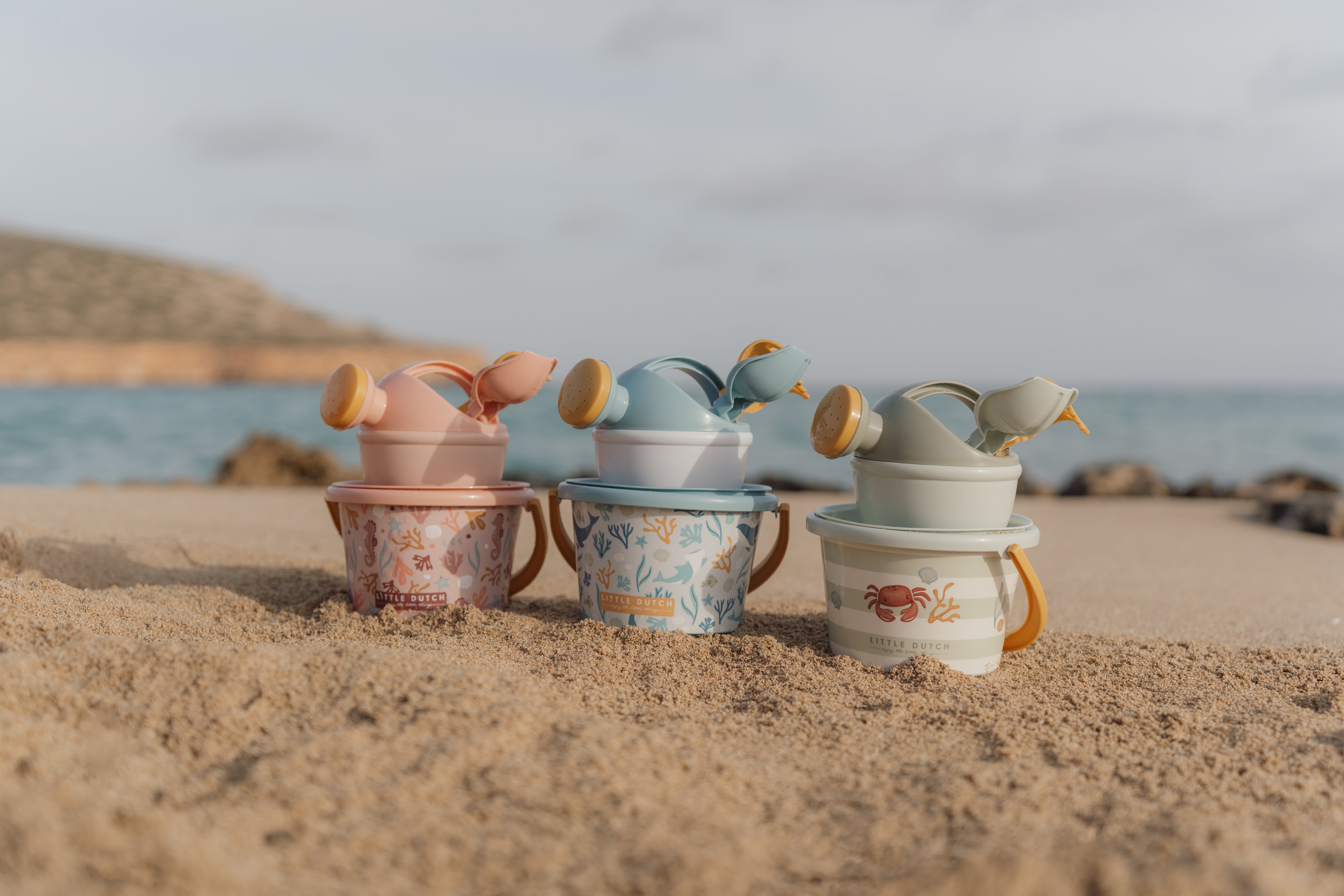 Little Dutch Beach Set Ocean - fresh green