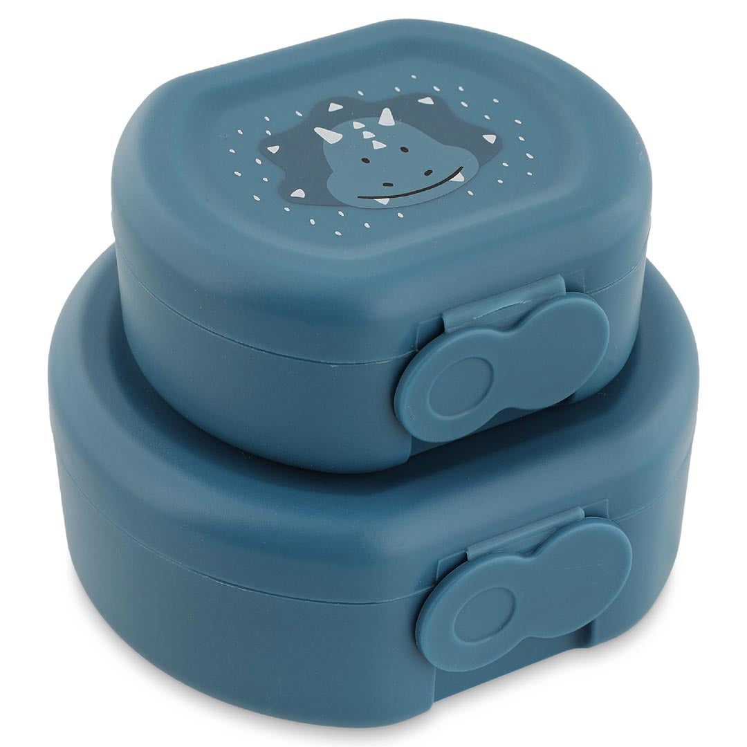 Trixie Snackbox mit Clip - 2er-Set - Mr. Treceratops