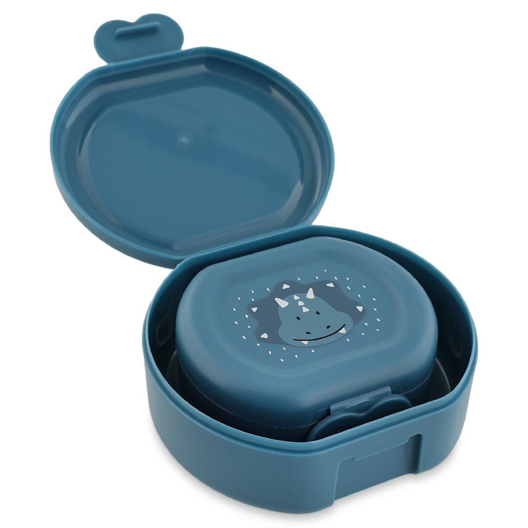 Trixie Snackbox mit Clip - 2er-Set - Mr. Treceratops