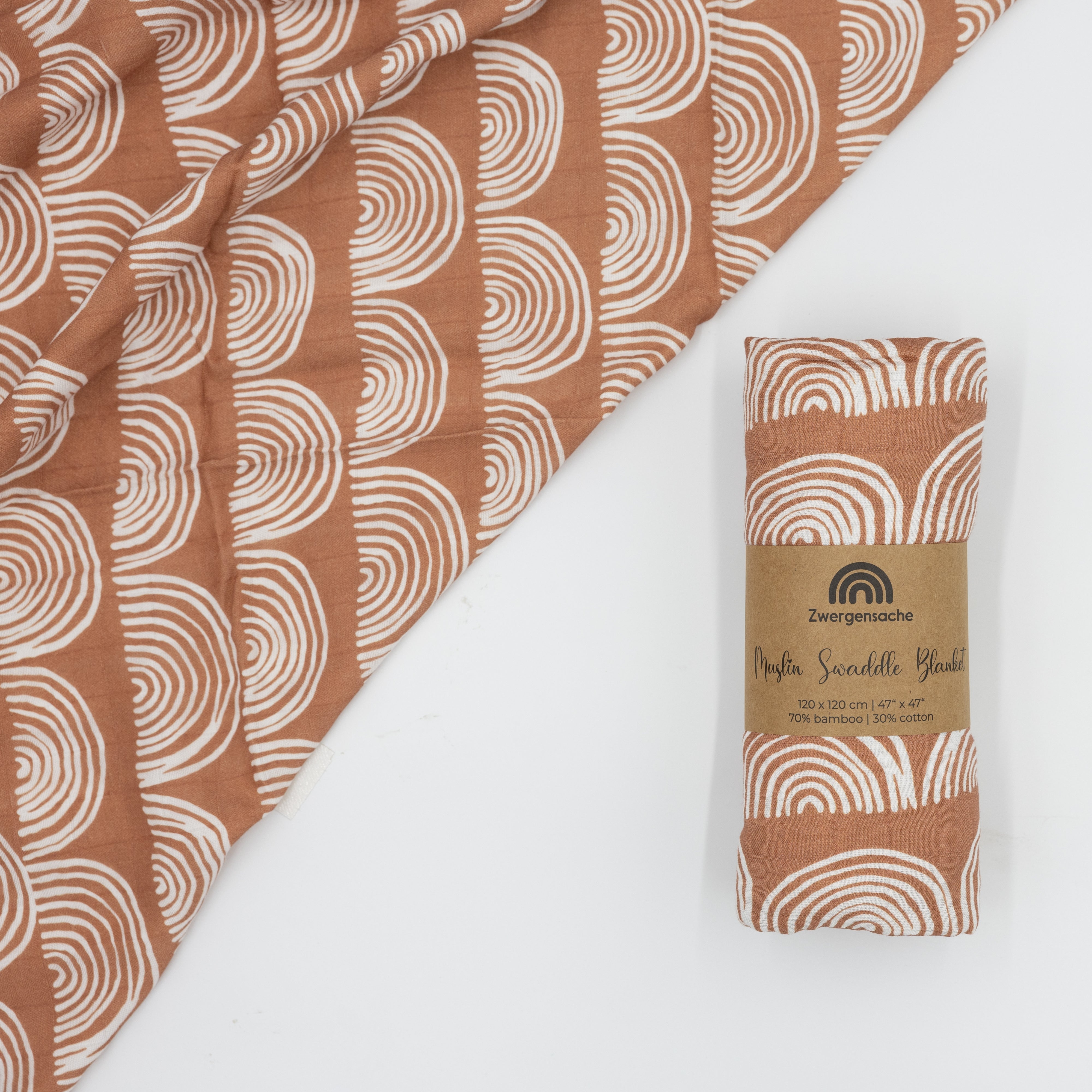 Dwergding mousseline doek/mousseline luier gemaakt van bamboe/katoen