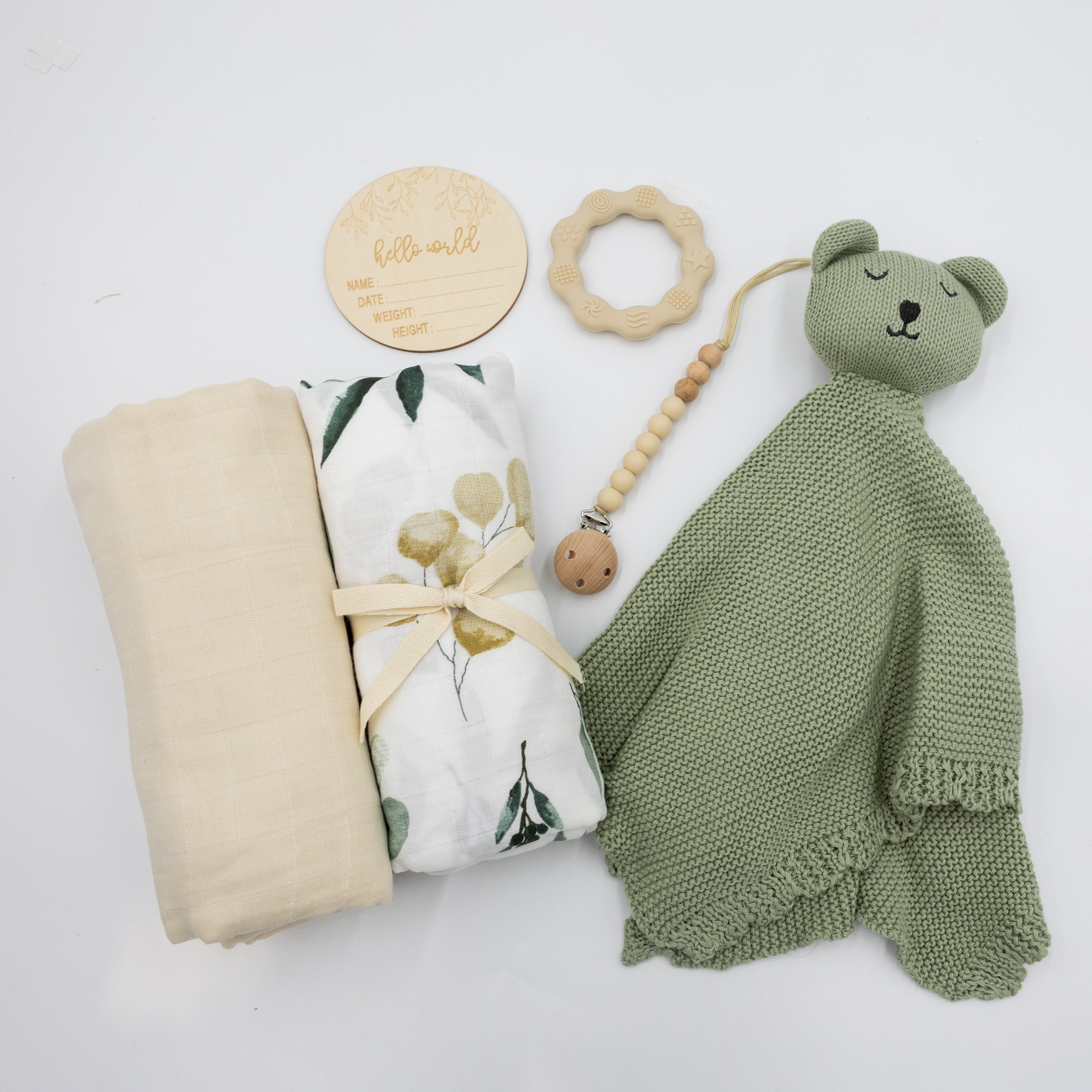 Dwergding cadeauset groot “Eucalyptus groen”