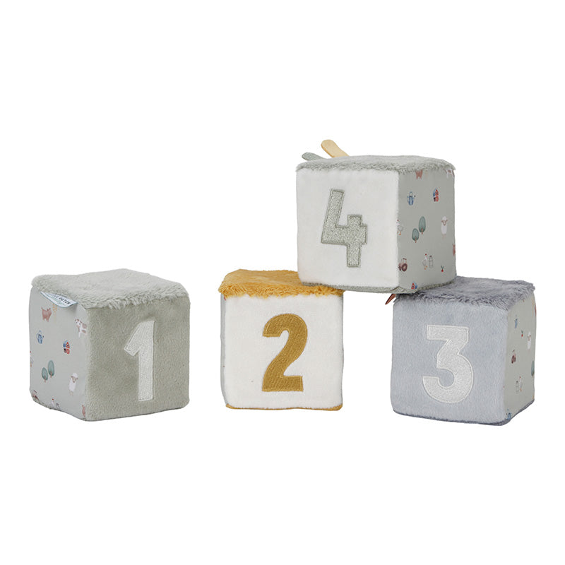 Little Dutch Stoffwürfel Set "Little Farm"