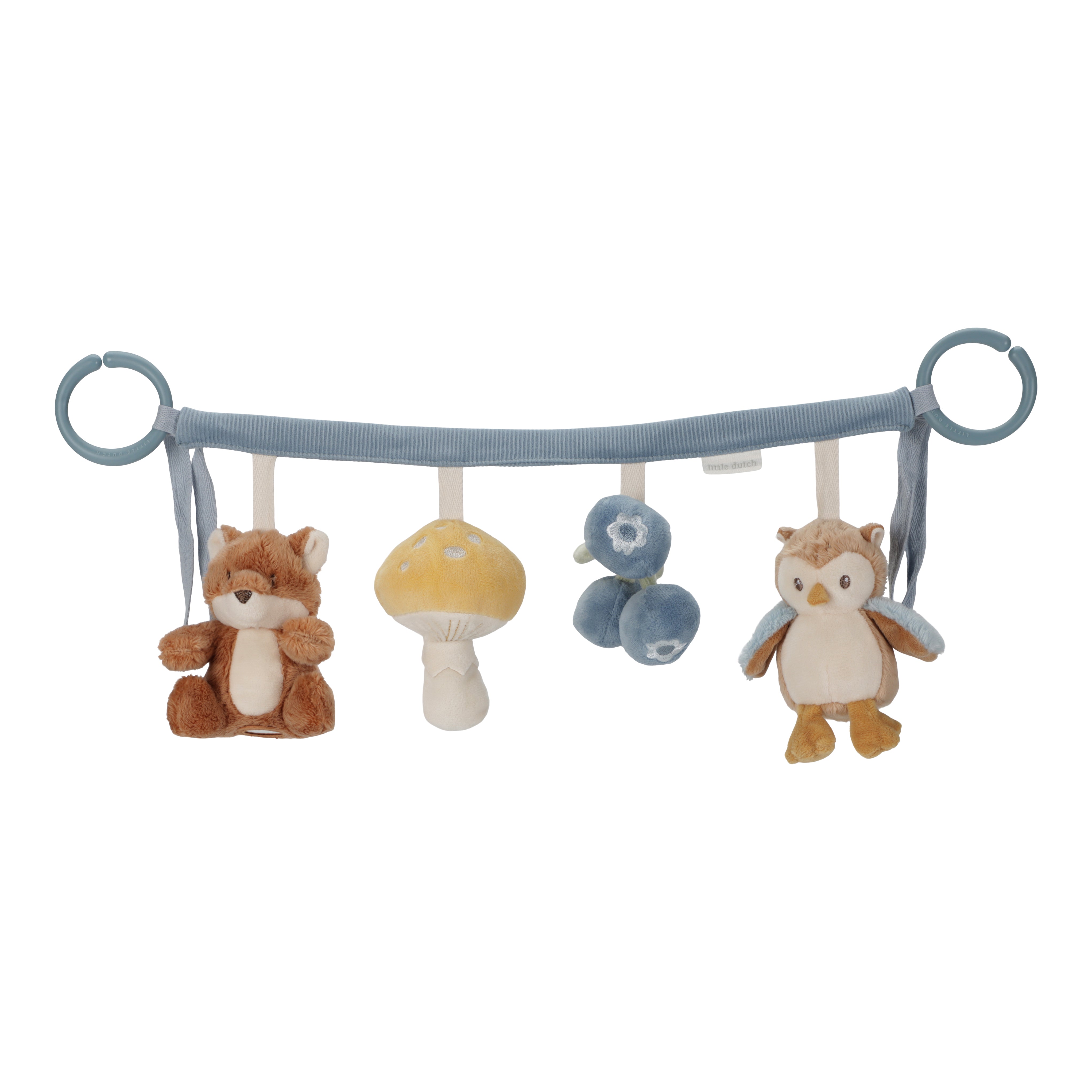 Little Dutch kinderwagenketting "Forest Friends"