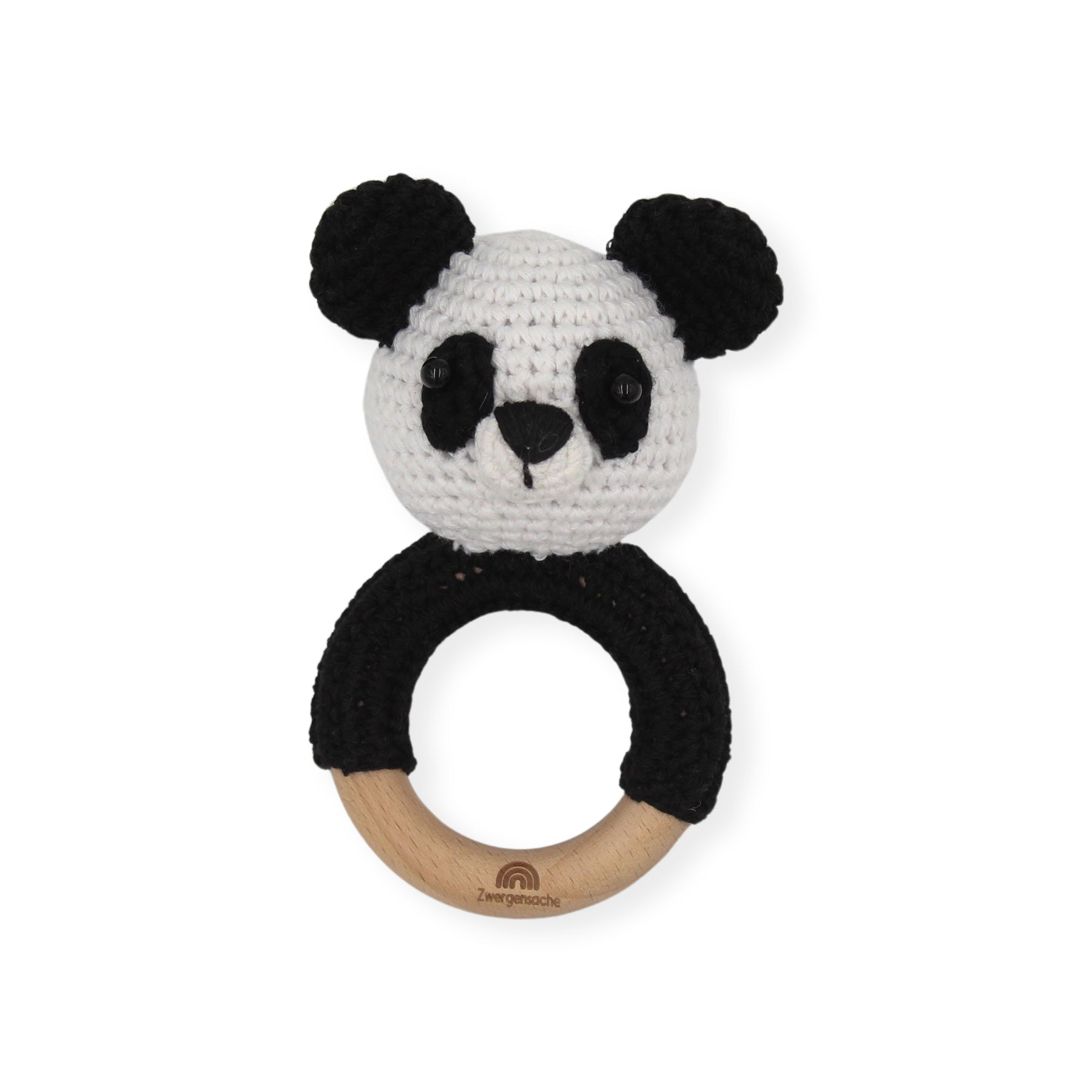 Zwergensache Beißring / Rassel - Panda Paul