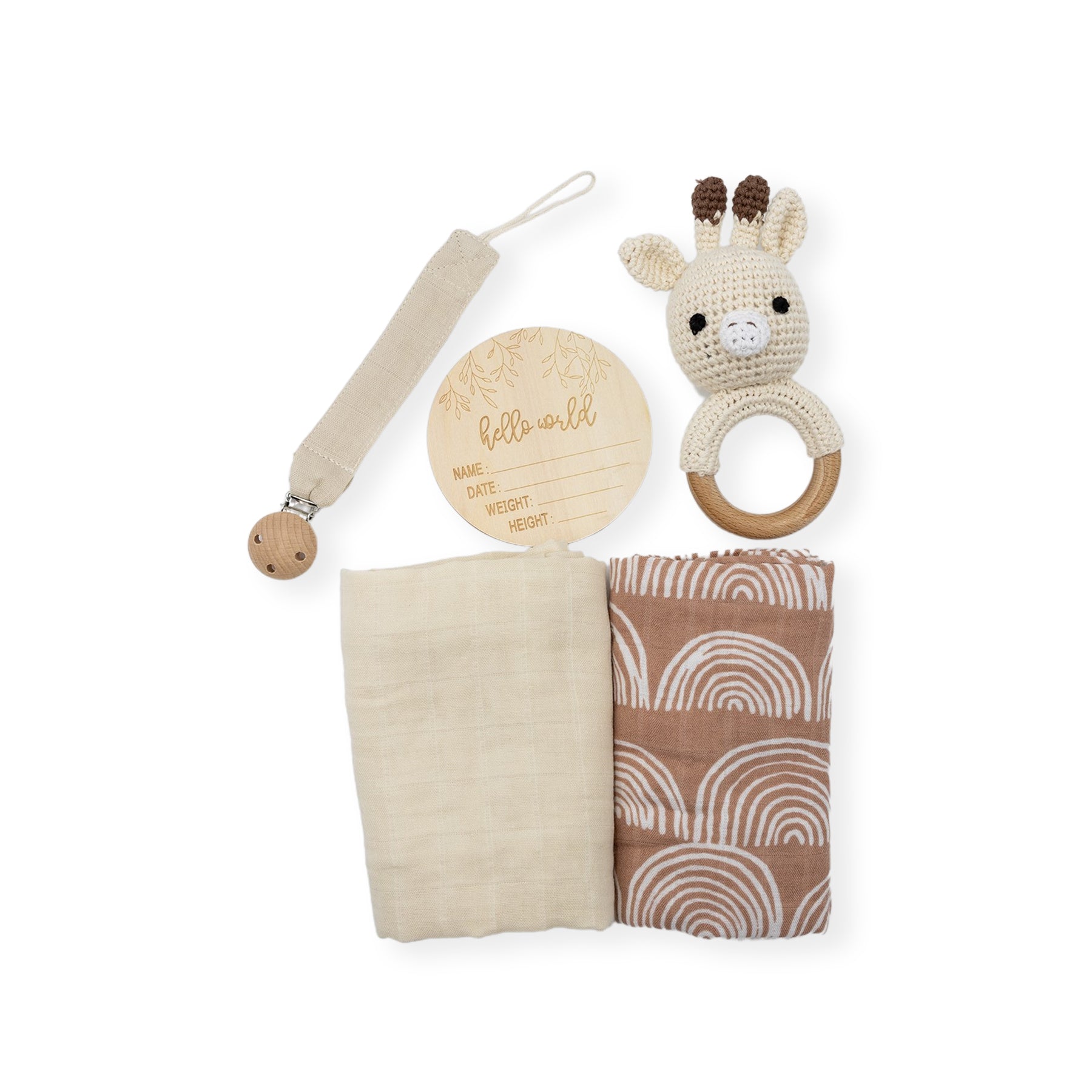 Zwergensache Geschenkset klein "Giraffe"
