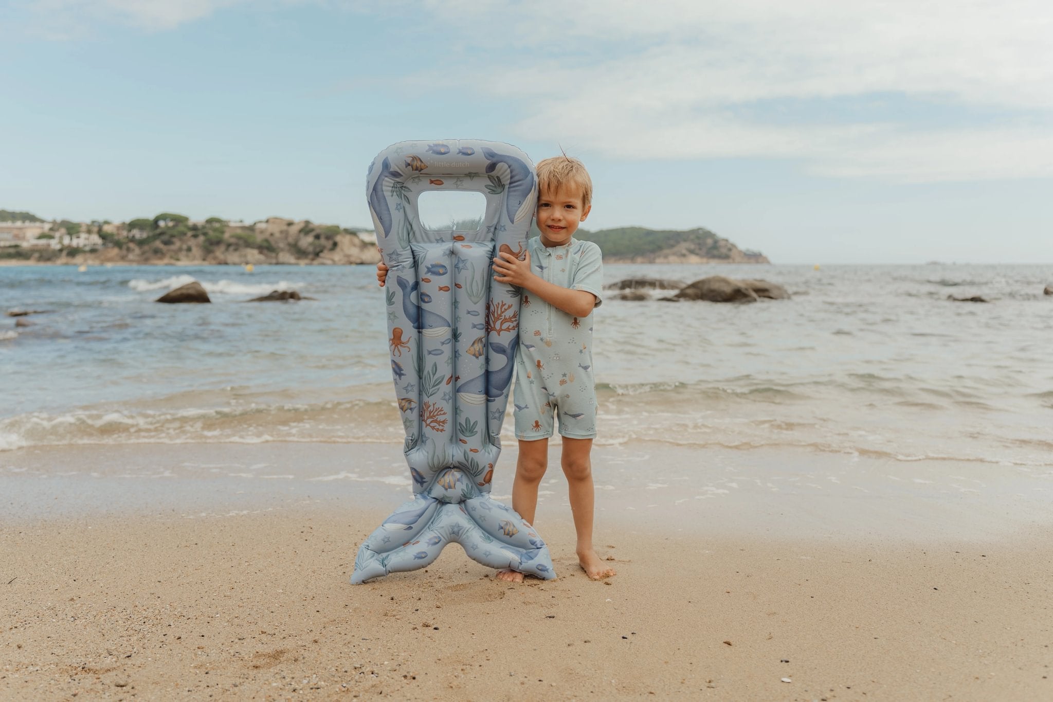 Little Dutch Luftmatratze mit Flosse Ocean World