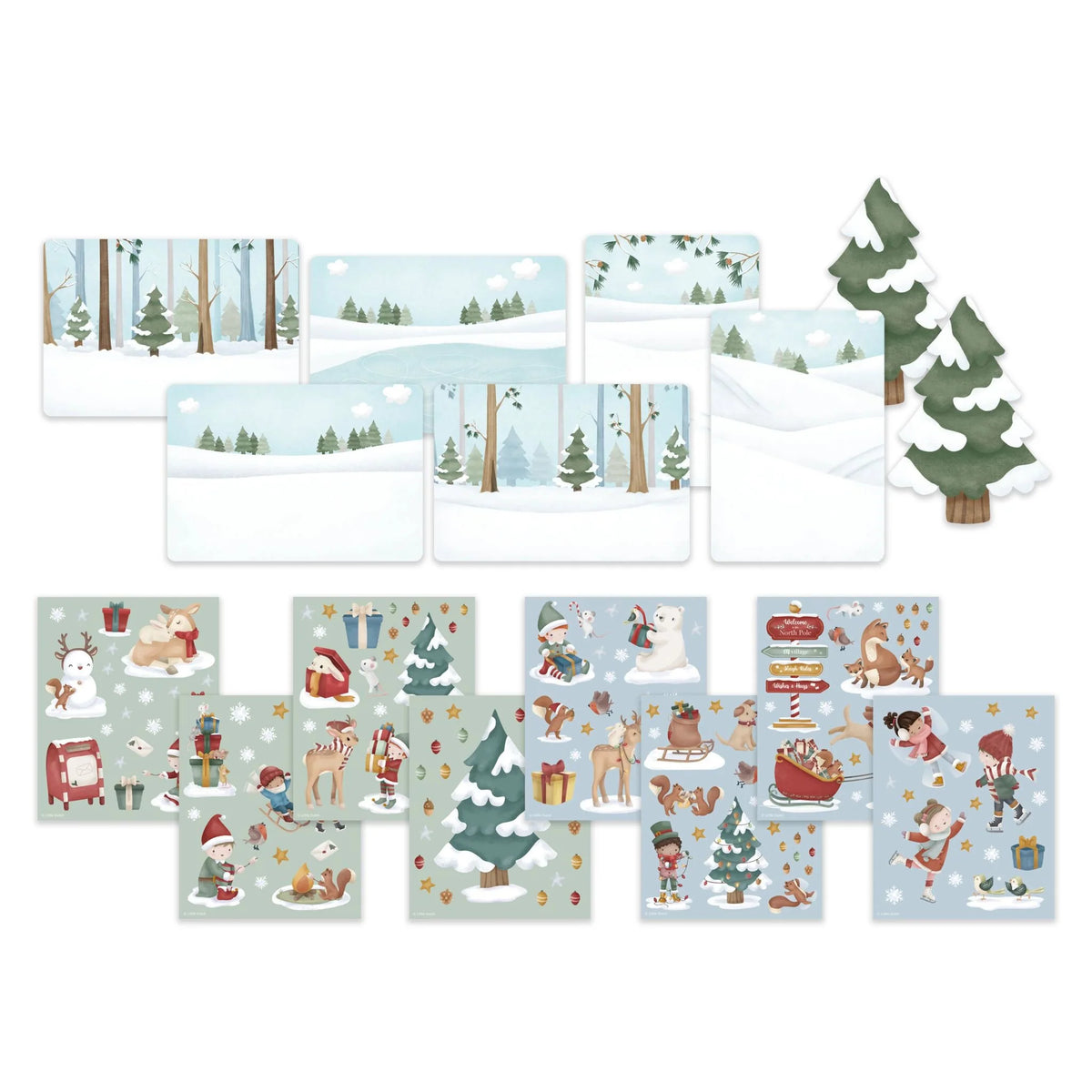 LD - Sticker Buch Weihnachten