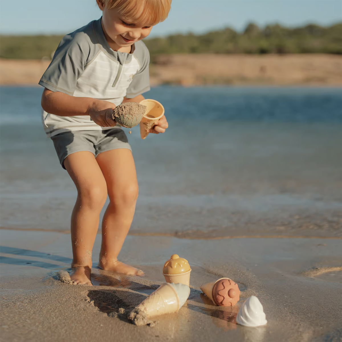 Little Dutch Strandset - Sand Eis Formen
